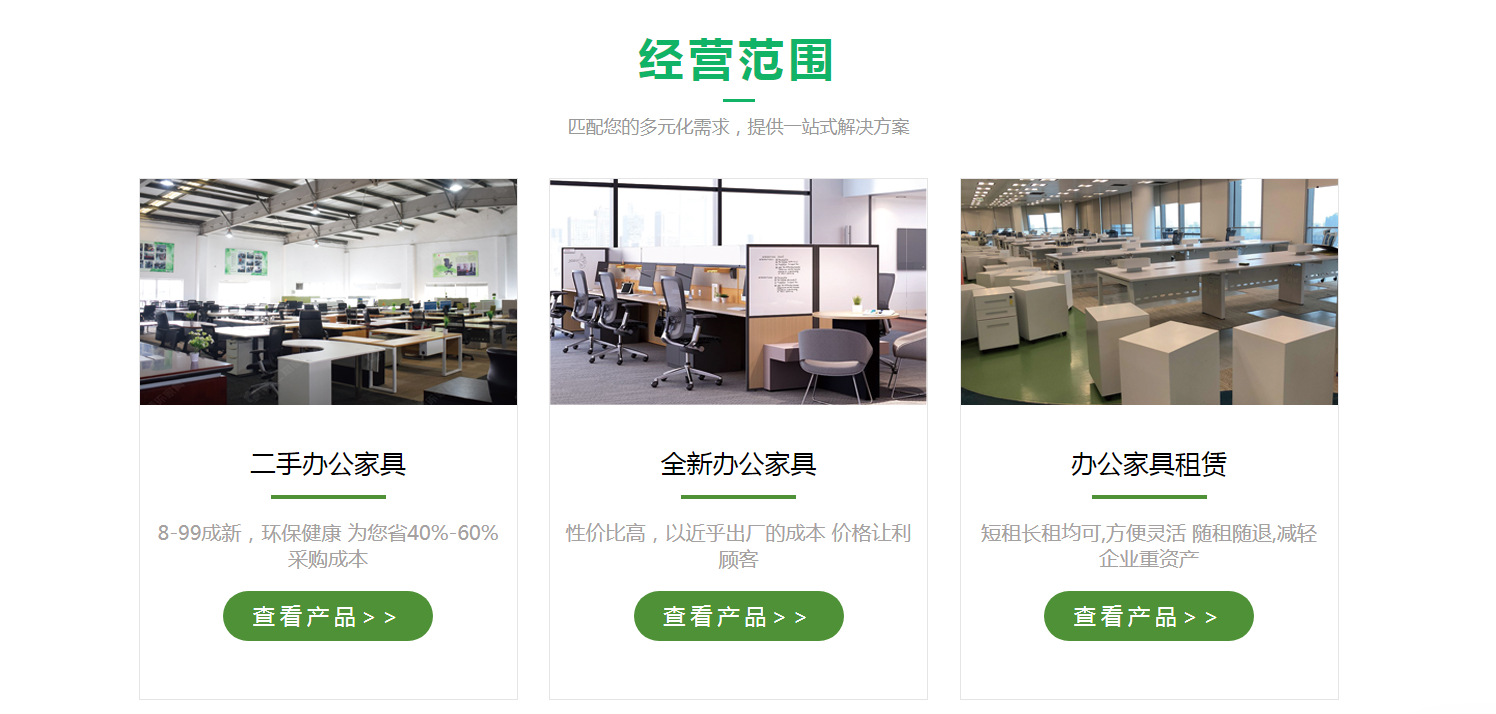 二手办公桌椅